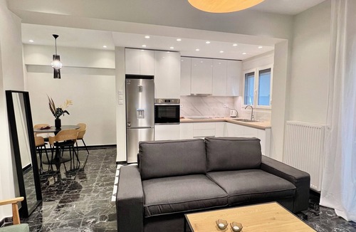 Athens Apartment | Stylish New-Modern Spacious 2BDR apt CK ATHENS FINE STAY N.Kosmos 2 min fr METRO