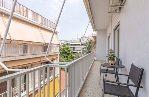 Nea Smirni Apartment | Sunny 2BR Apartment in Nea Smyrni