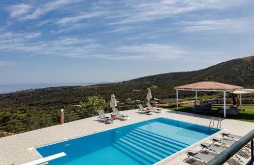 Somatas Villa | Superb villa,with amazing seaviews & huge pool!