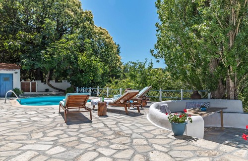 Skopelos Cottage | The Blue Cottage - totally private, with pool, in the countryside
