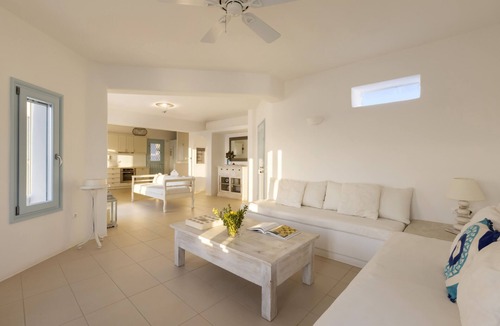 Paros Villa | Thea Villas 1, Breathtaking Panoramic View To the Sea & Sunset, private pool