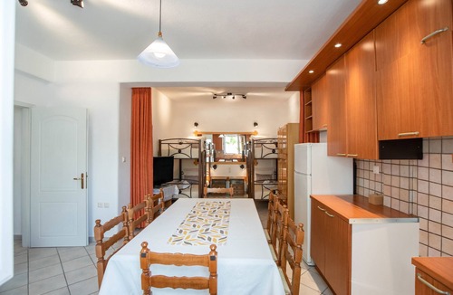 Paros Apartment | Three - Bedroom Apartment without Kitchen (7-9 Adults), First Floor, near beach.