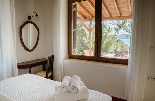 Mytilene House | Traditional Stone House in Seafront Olive Grove A