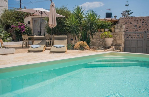 Kefalas House | Traditional Stone Village House with Private Pool, Near to Chania and Beaches