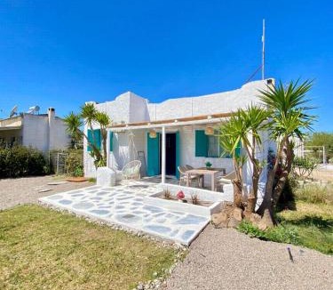 Messini House | Unique Beachfront Cottage House - Private Garden