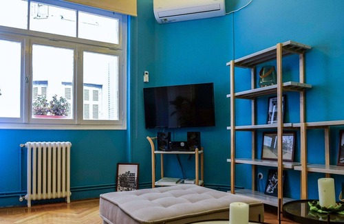 Exarhia Apartment | Upscale Renovated Downtown Aristocratic Studio