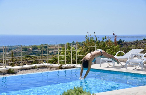 Afandou Villa | Urban island villa, sublime sea view nature area