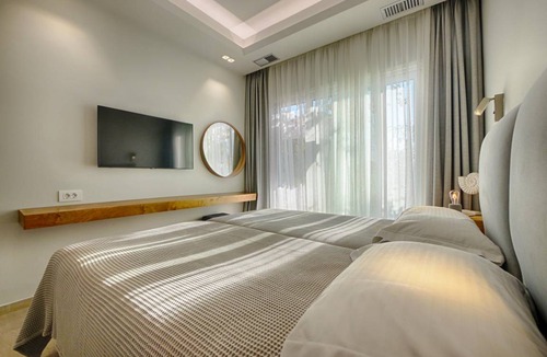 Agios Georgios Pagon Apartment | Vistonia Ferienwohnung 1 - direkt am Strand mit Meerblick