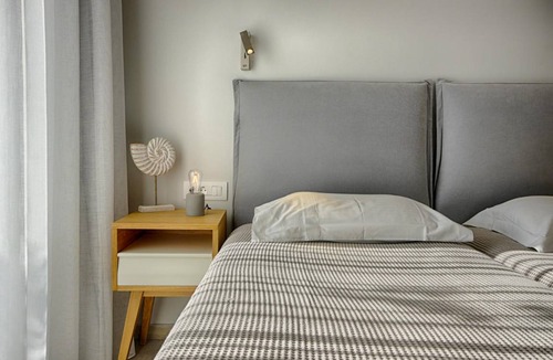 Agios Georgios Pagon Apartment | Vistonia Ferienwohnung 1 - direkt am Strand mit Meerblick