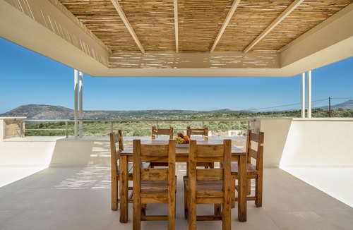 Apokoronas Villa | Villa Athena luxury Villa,Vamos,13.5/5m Swimming pool,floodlit Pickleball court