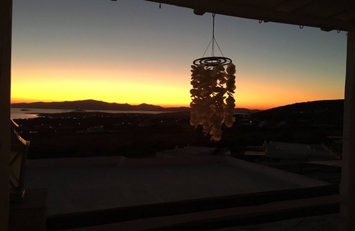 Paros Villa | Villa Galazio extraordinary panoramic sea views and private pool