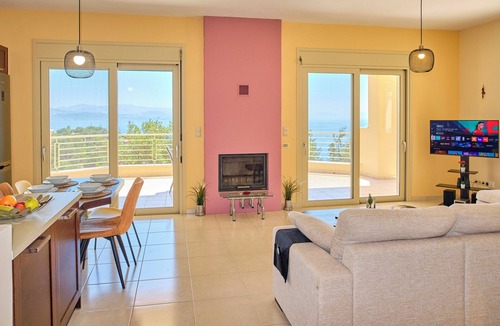 Spartylas Villa | Villa Kallisti - Sea View & Private Pool