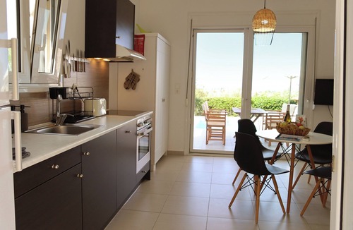 Loutra Villa | Villa Lemoni with Private Pool and Sea view
