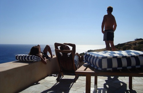 Kithira Villa | Villa overlooking the sea