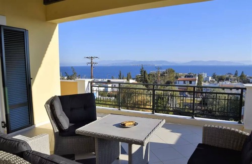 Souvala Villa | Villa Palli - Βίλα με θέα θάλασσα και μεγάλο μπαλκόνι