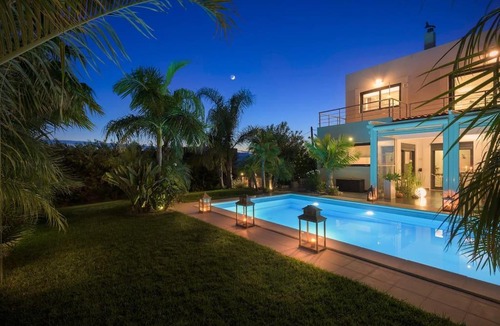 Afandou Villa | Villa Palm Garden
