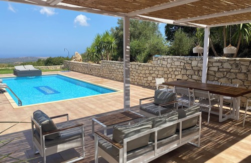 Skouloufia Villa | Villa Sunrise - Holiday villa with Panoramic Sea Views