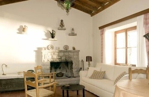 Mytilene Villa | Villa surrounded by 8000 m2 olive groove, under pine trees, on waterfront