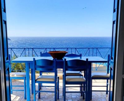 Panormos Villa | Villa Thea Kalymnos with swimming pool and sea view