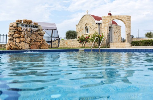 Analipsi Villa | Villa Voula Hersonisos Crete (pool jacuzzi)