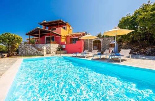Mesovounia Villa | Villa Yeraki Large Private Pool Sea Views A C Wifi - 981