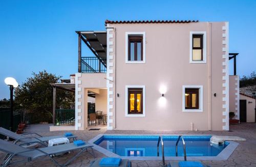 Kirianna Villa | Your Private Luxury Villa Mahin, Pool, Sea view, Rethymno
