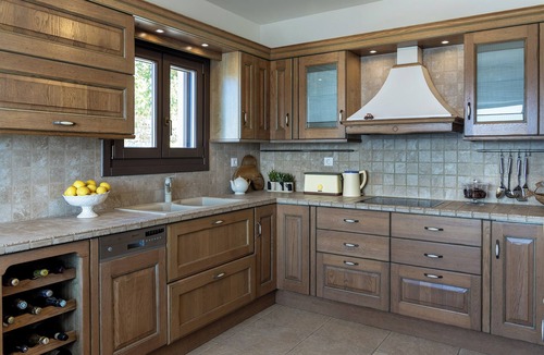 Stelida Villa | ZELION VILLA "Colored by shades of Greek blue and Sunset's orange"