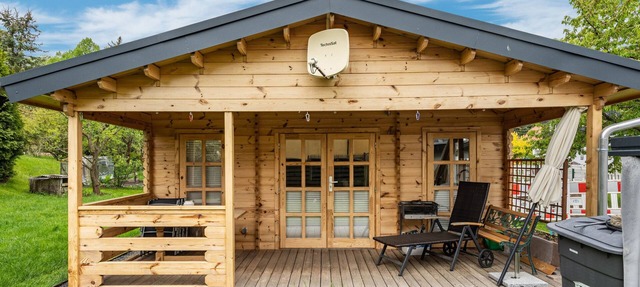 Adler summer house Oderwitz with fireplace, garden, WLAN