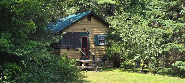Butternut Adirondack Cabin.