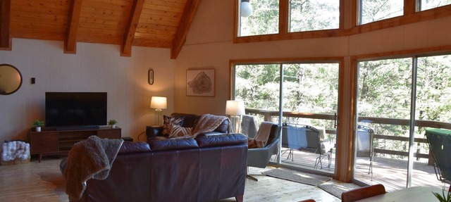 Cloudcroft Hideaway - No Neighbors, Just Nature! Modern Cabin Vibe and SAUNA!