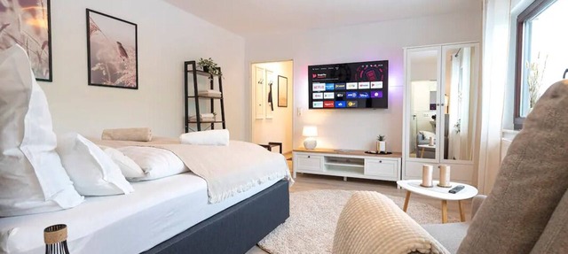 Design Studio mit 30qm, 1 Wohn-schlafzimmer, Max. 2 Personen
