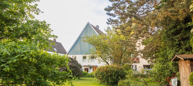 Historic half-timbered house in Westphalia