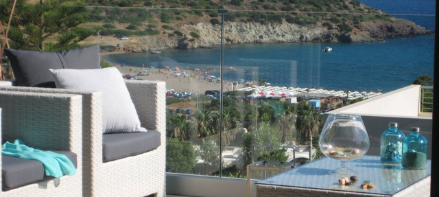 Modern villa with amazing sea view and private pool in Agios Nikolaos, Anavyssos