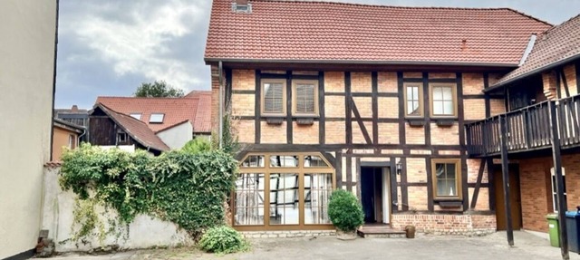 Modernized half-timbered house for 12 guests