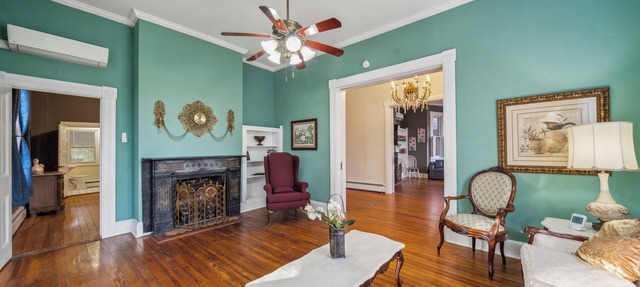 Timeless Elegance with Modern Luxury: Historic 6-BR Home plus attached 1-BR Apt