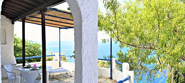 VERONICA house. Infinity panoramic pool. Sea access. Privileged Egean view!