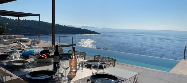 Villa Oneiro: Exclusive Escape With Private Pontoon & Luxe Amenities