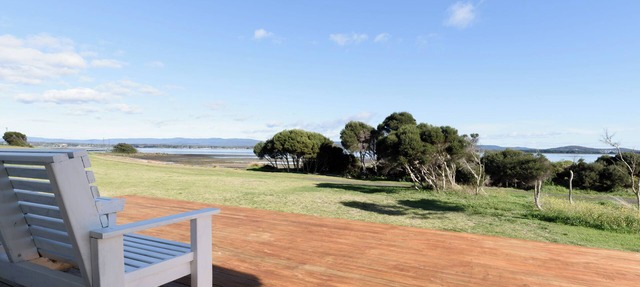 Waterfront Home with a View and Deck