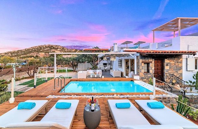 Cretan Lodge Heated Pool