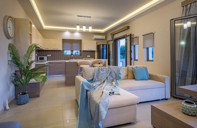 Vatia Villas - Villa 2, Two Bedroom Side sea View Villa with Private Pool