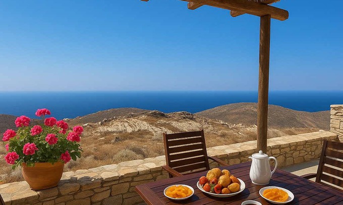 Ano Meria House | 40 m² House ∙ 4 guests