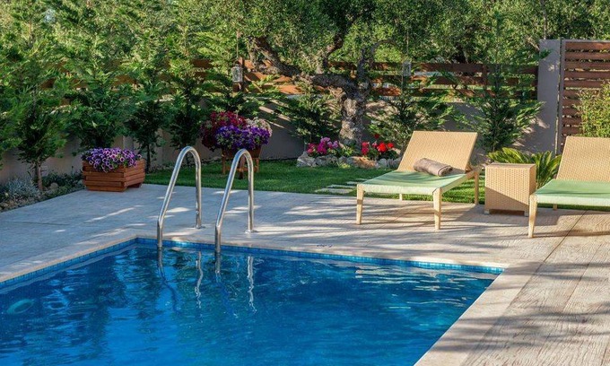 Planos Villa | Elegant Zante Villa Villa Vatia 1 Private Pool Air Conditioning 2 Bedrooms Tragaki