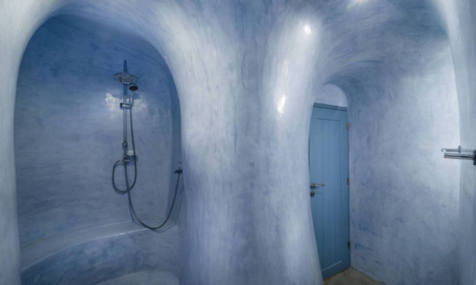 Finikia Apartment | Fava Eco Suites - Grand Suite with Outdoor Private Jetted Tub