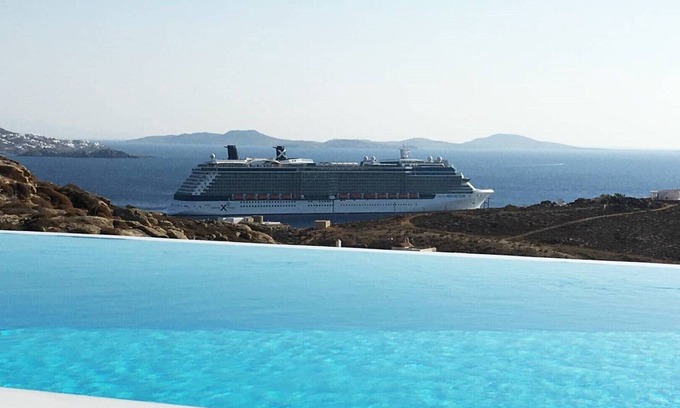 Fanari Villa | Lux Sunset Villa KALIMERA 3BR infinity pool&view