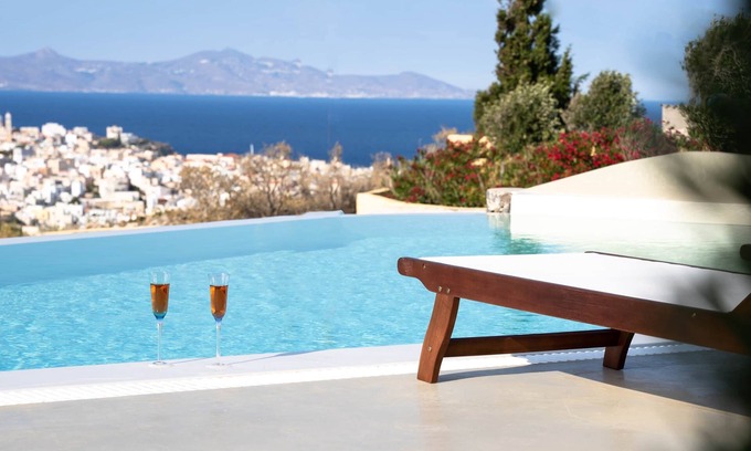 Syros Apartment | Luxury Apartment with Pool