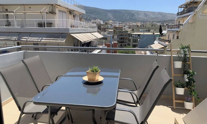 Ampelokipoi Apartment | MV Penthouse in Athens
