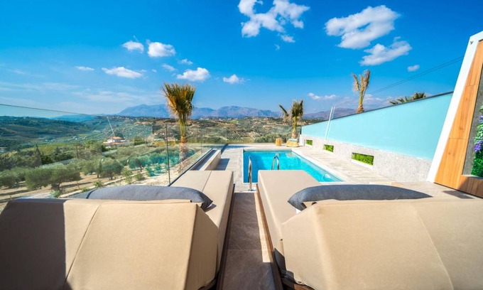 Heraklion Villa | Oleas Luxury Suite 1 with private swimming pool - Adults Only
