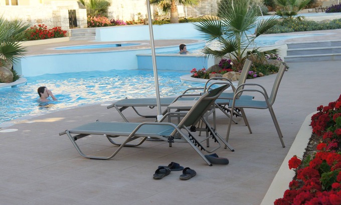 Panormos House | Semi-Detached House On A Beautiful Holiday Park With Sea View From Terrace