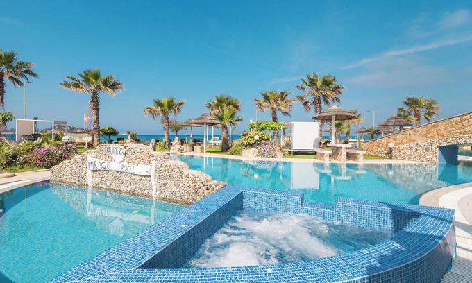 Arillas Apartment | Studio 'Mirage Arillas Studio Type A6' with Sea View, Pool & Wi-Fi