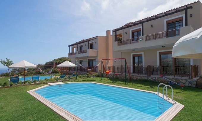 Triopetra Villa | Superior Crete Villa | 2 Bedroom | Villa Stefania | Private Pool | Sea View |.